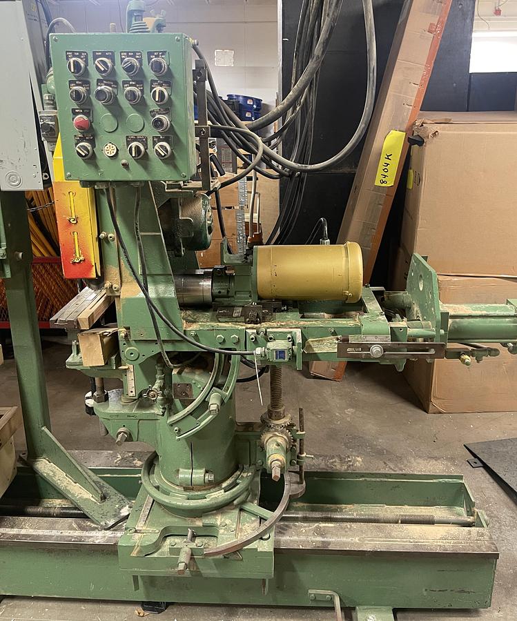 Used MEDALIST-BELL 424A 80" DOUBLE-END TRIM AND BORE MACHINE