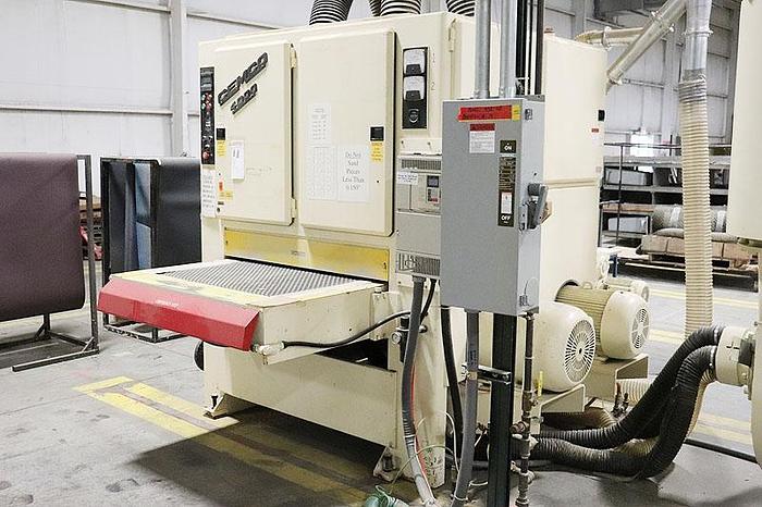 Used CEMCO 4000, 38 INCH DOUBLE-HEAD WIDE-BELT SANDER