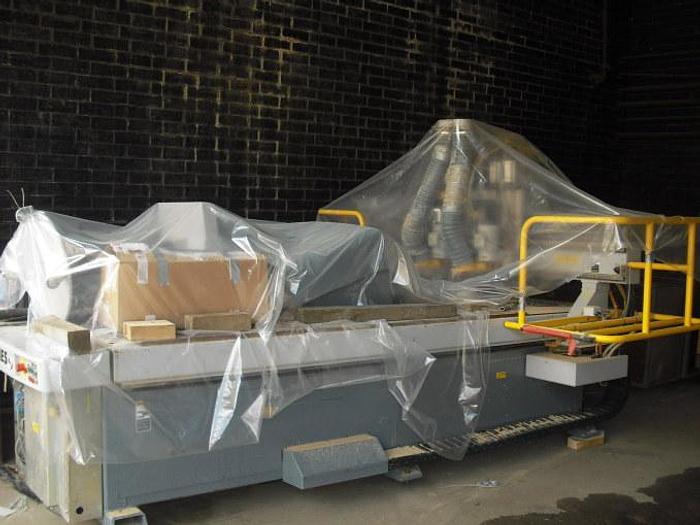 Used RYE QUANTUM MAXI-2512 DOUBLE-HEAD CNC ROUTER (PARTS ONLY)