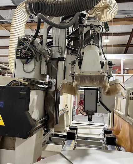 Used SCMI ROUTECH RECORD 132 PRISMA TUNPR 5-AXIS POD AND RAIL CNC MACHINING CENTER