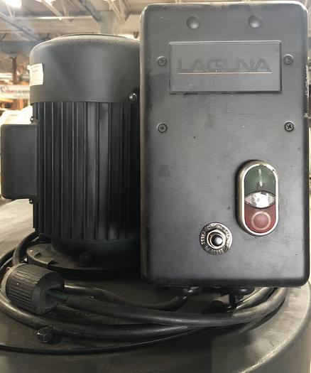 Used LAGUNA CFLUX:2, 2 HP HEPA CYCLONE/CARTRIDGE PORTABLE DUST COLLECTOR