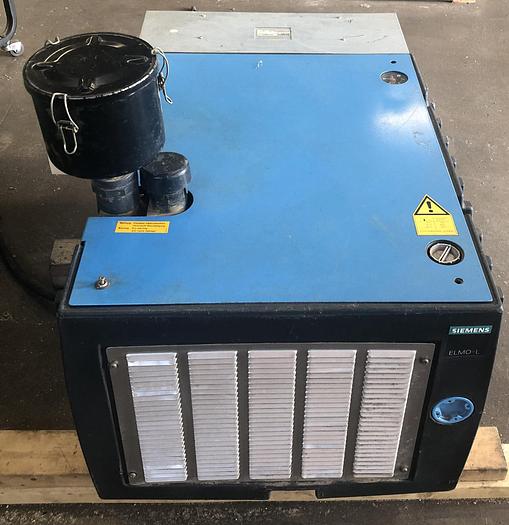 Used SIEMENS 2BL1101-2NK01-2, 4.5 HP LIQUID-RING VACUUM PUMP