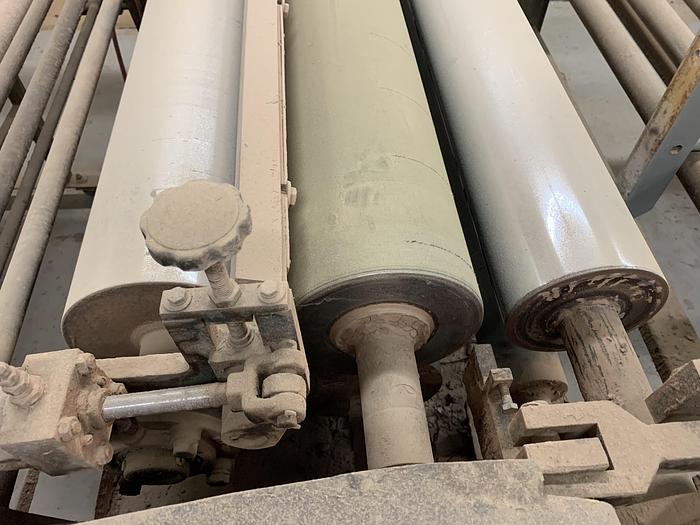 Used DUBOIS 52" REVERSE ROLL COATER
