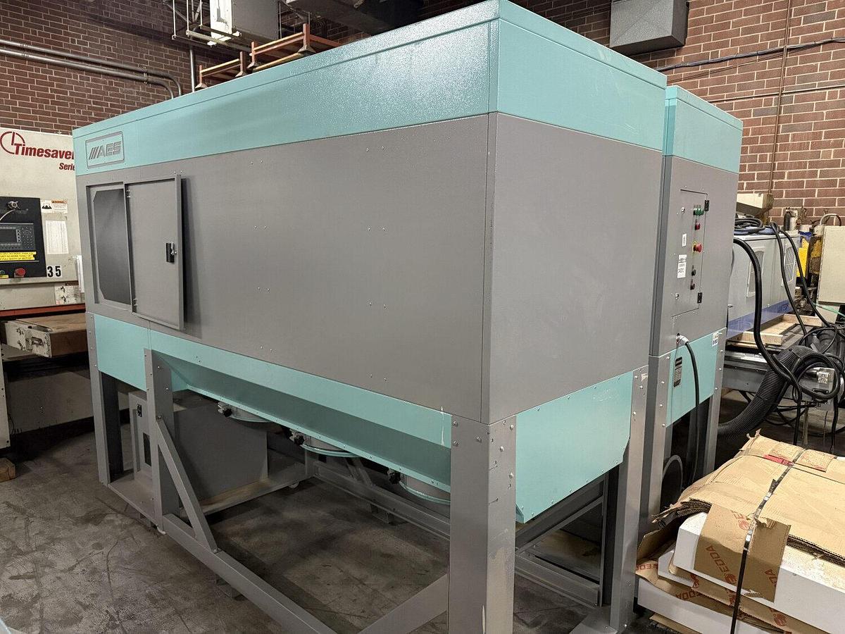 Used AES ST-10.000, ~17.5 HP, (~ 6,000 CFM) BAG-TYPE PORTABLE DUST-COLLECTOR