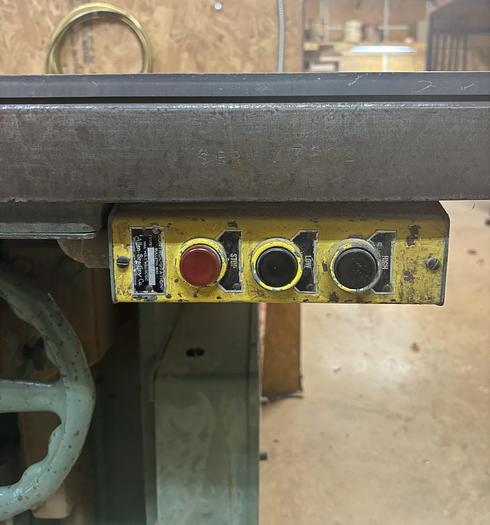 Used GREENLEE 165 SINGLE-SPINDLE SHAPER