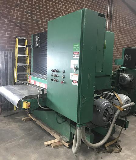 Used TIMESAVERS 352-2HD, 52INCH DOUBLE-HEAD WIDE-BELT SANDER