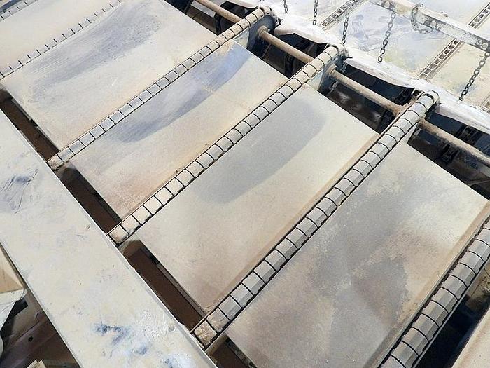 Used COMBINATION ROOF-TOP & FLAT-TOP CHAIN CONVEYOR SYSTEM
