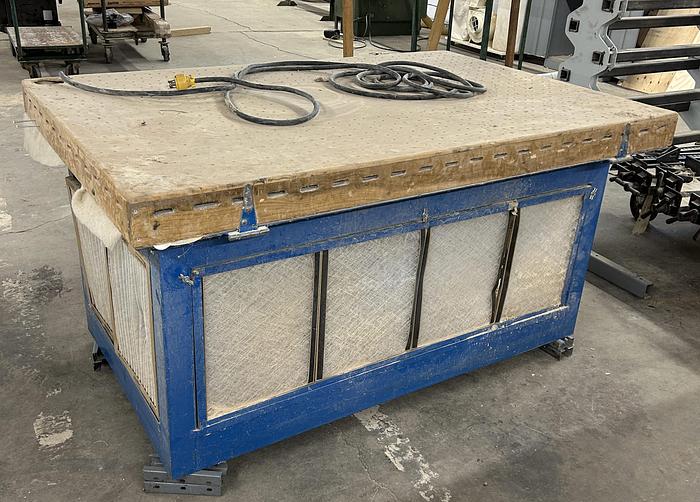 Used ~4' x 6' DOWN-DRAFT SANDING TABLE