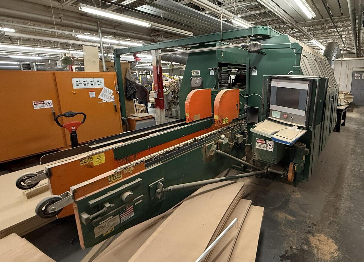 Used FLETCHER, FM-330 DOUBLE-END CNC TENONER