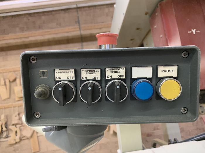 Used ANDREONI 12-SPINDLE AUTOMATIC CARVING MACHINE