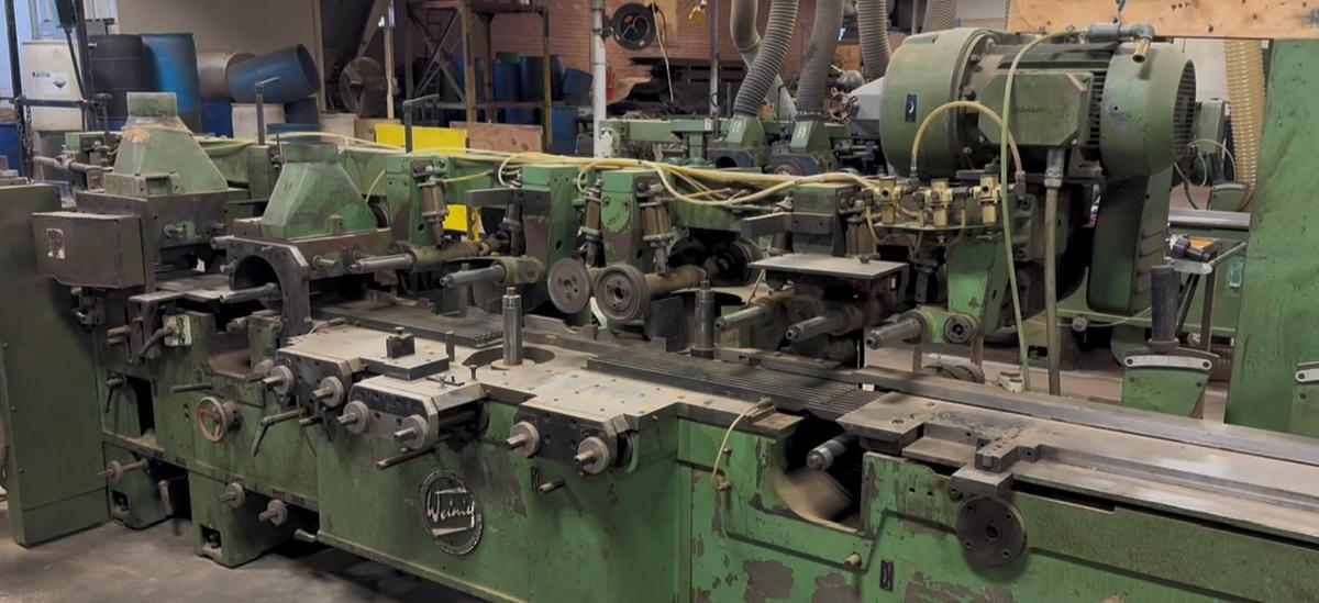 Used WEINIG UNIMAT-22N, 8-HEAD MOULDER