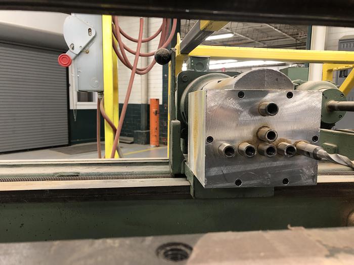 Used ROOT D-200 MULTIPLE-SPINDLE HORIZONTAL BORING MACHINE