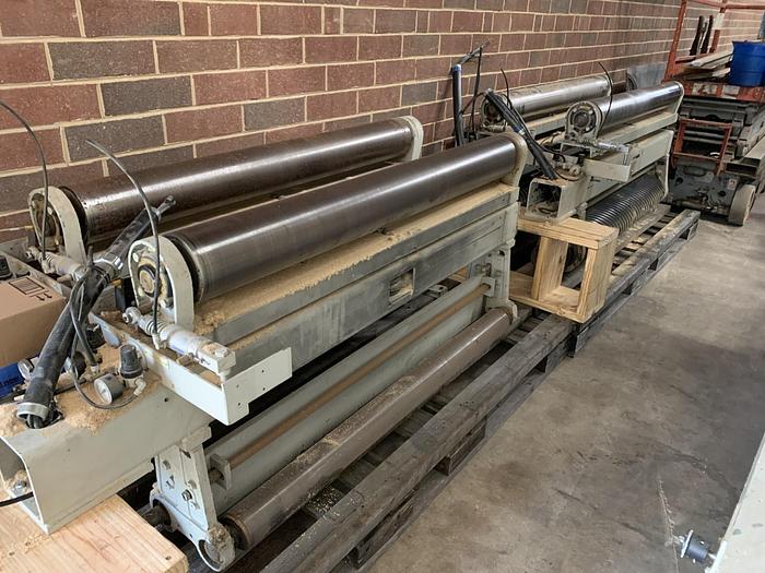 Used MISC. SPARE PARTS REMOVED FROM TIMESAVERS 252-4IC, 52", 4-HEAD WIDE-BELT SANDER