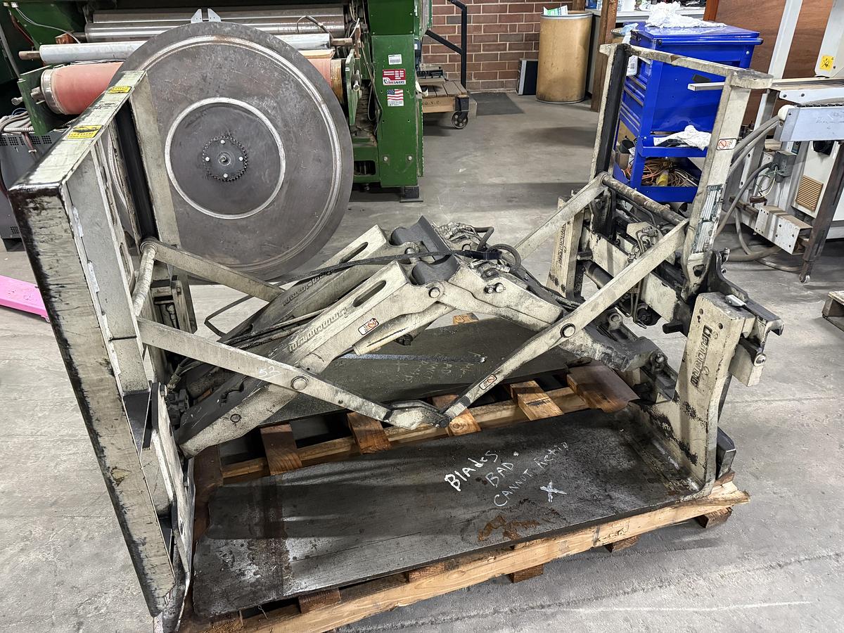 Used LOT OF (3) CASCADE 4,500 LB. SLIP-SHEET PUSH/PULL FORK-CARRIAGE ATTACHMENTS