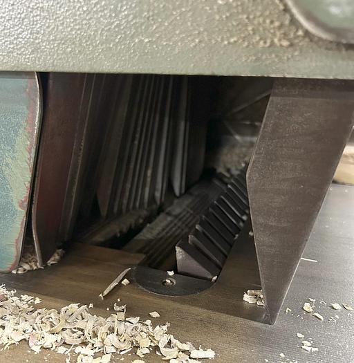 Used OGAM PO-280, 12" DIP-CHAIN GANG RIPSAW