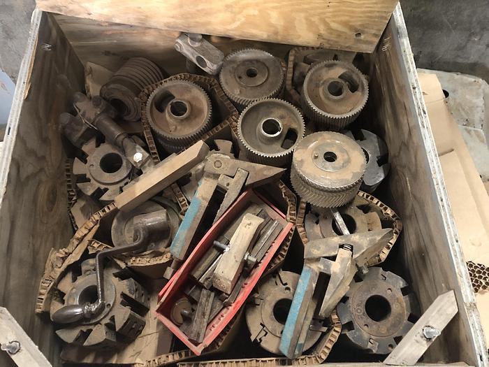 Used WADKIN 220/6, 6-HEAD HIGH-SPEED MOULDER