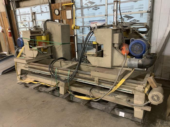 Used CHRISCO DOUBLE-END, 6" HAUNCHING MACHINE