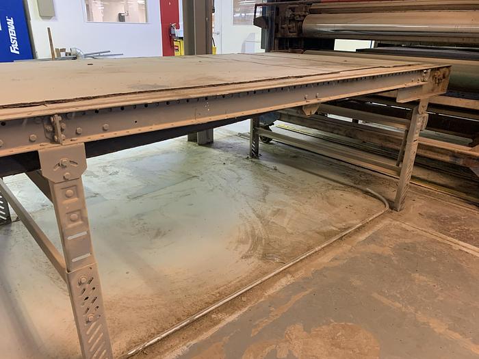 Used POWERED BELT CONVEYOR 36' LONG X 5' WIDE X 3-1/2' TALL