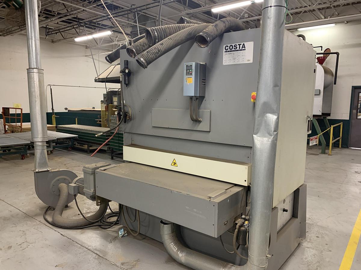 Used COSTA KVH-CC-1350, 53", DOUBLE-HEAD WIDE-BELT SANDER