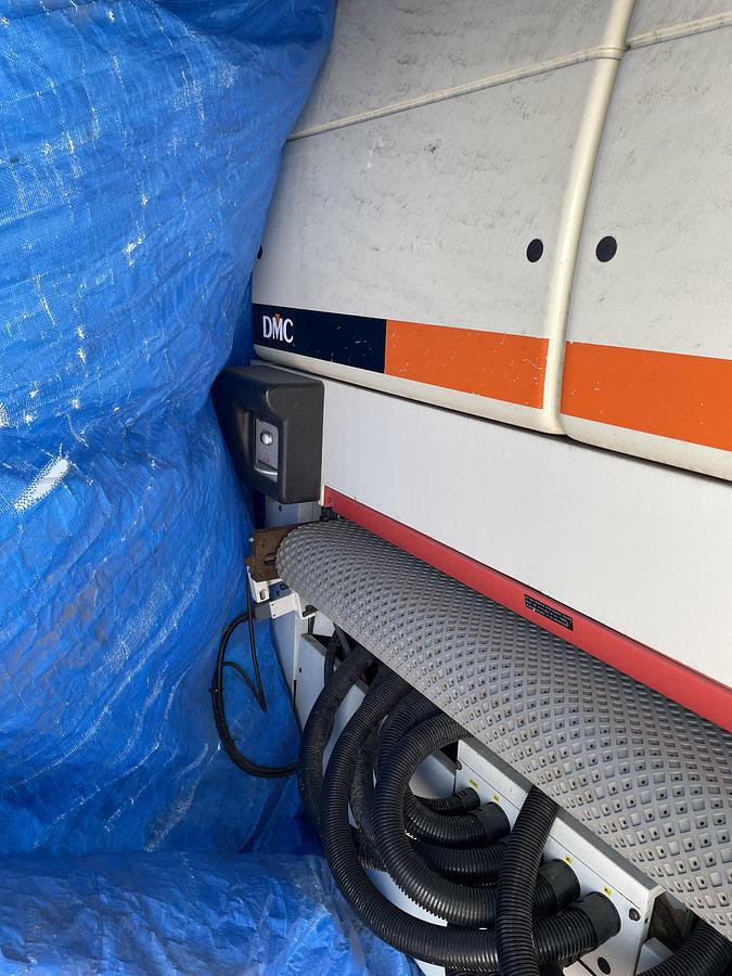 Used DMC UNISAND 2000-1, 52" 5-HEAD TOP AND 3-HEAD BOTTOM WIDE-BELT SANDER