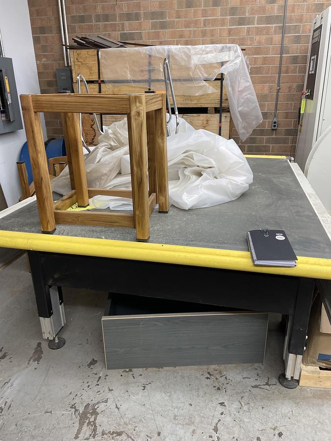 Used DMC UNISAND 2000-1, 52" 5-HEAD TOP AND 3-HEAD BOTTOM WIDE-BELT SANDER