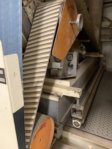 Used HEESEMAN ISM-8, 52 INCH WIDE-BELT FINISH SANDER