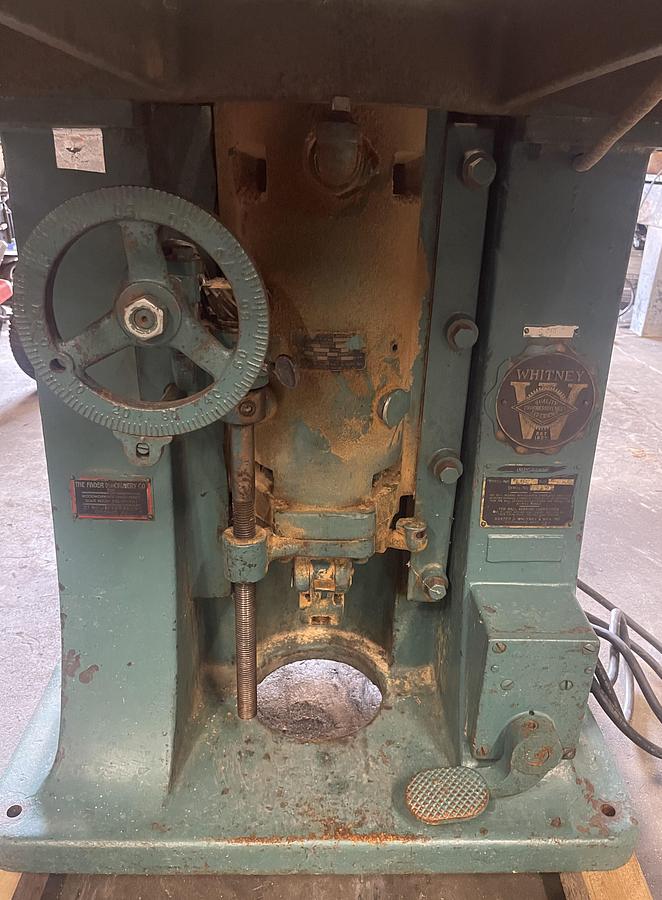 Used WHITNEY NO. 182 SINGLE-SPINDLE SHAPER