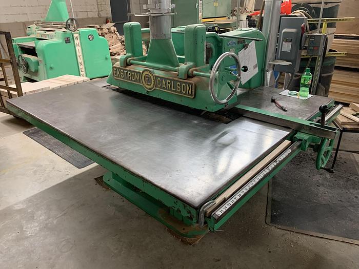 Used EKSTROM-CARLSON "E" STRAIGHT-LINE RIPSAW