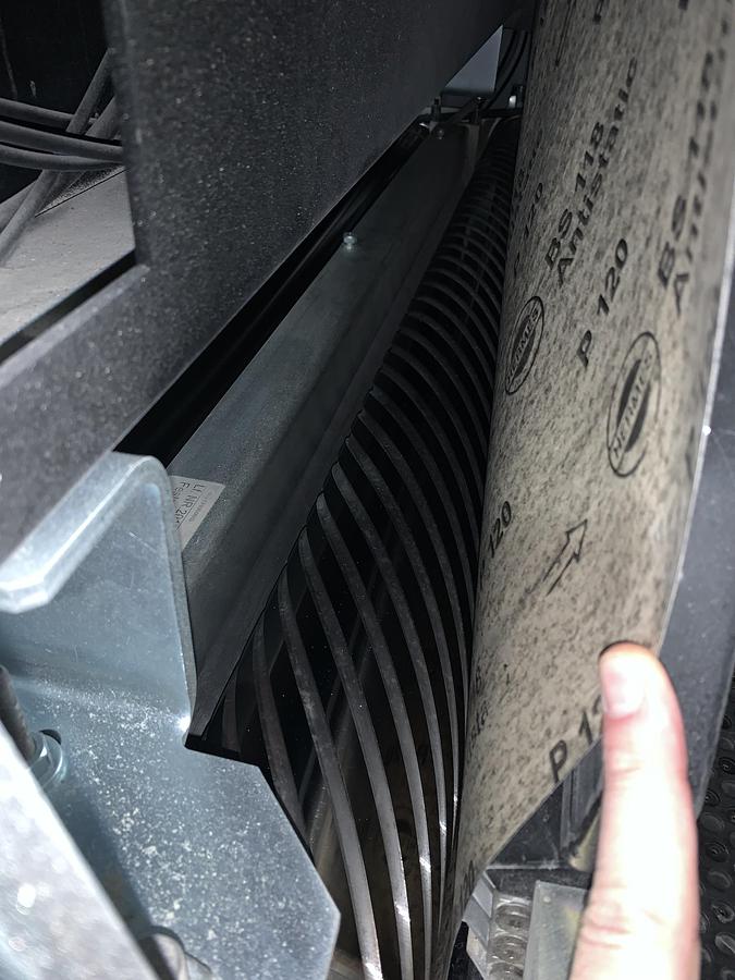 Used BUFTERING  OPTIMAT SWT-335-QCH, 50", 3-HEAD WIDE-BELT SANDER