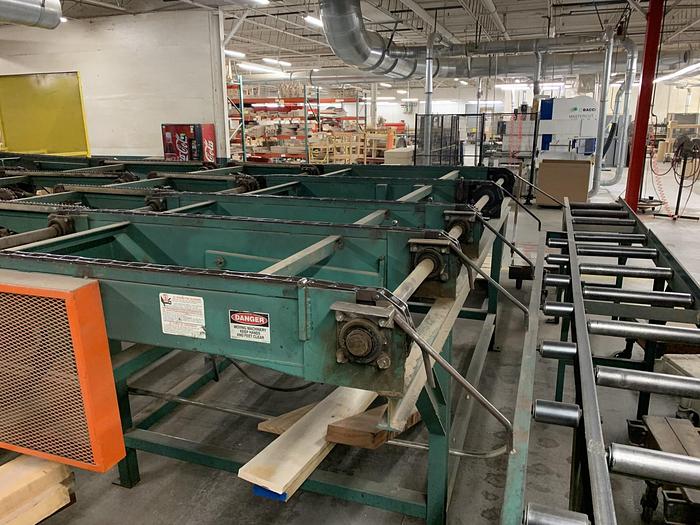 Used BUSS-AUTOMATION “CUT-TO-LENGTH” LUMBER-LINE