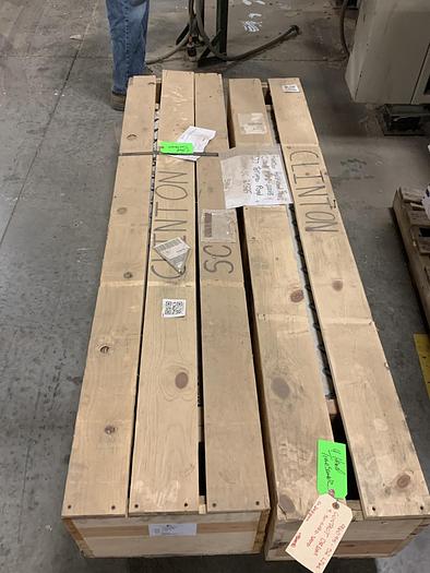 Used MISC. SPARE PARTS REMOVED FROM TIMESAVERS 252-4IC, 52", 4-HEAD WIDE-BELT SANDER