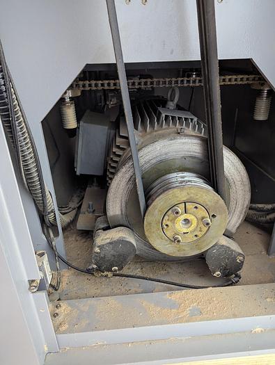 Used BOARK BKM-37K, 37" SINGLE-HEAD WIDE-BELT SANDER
