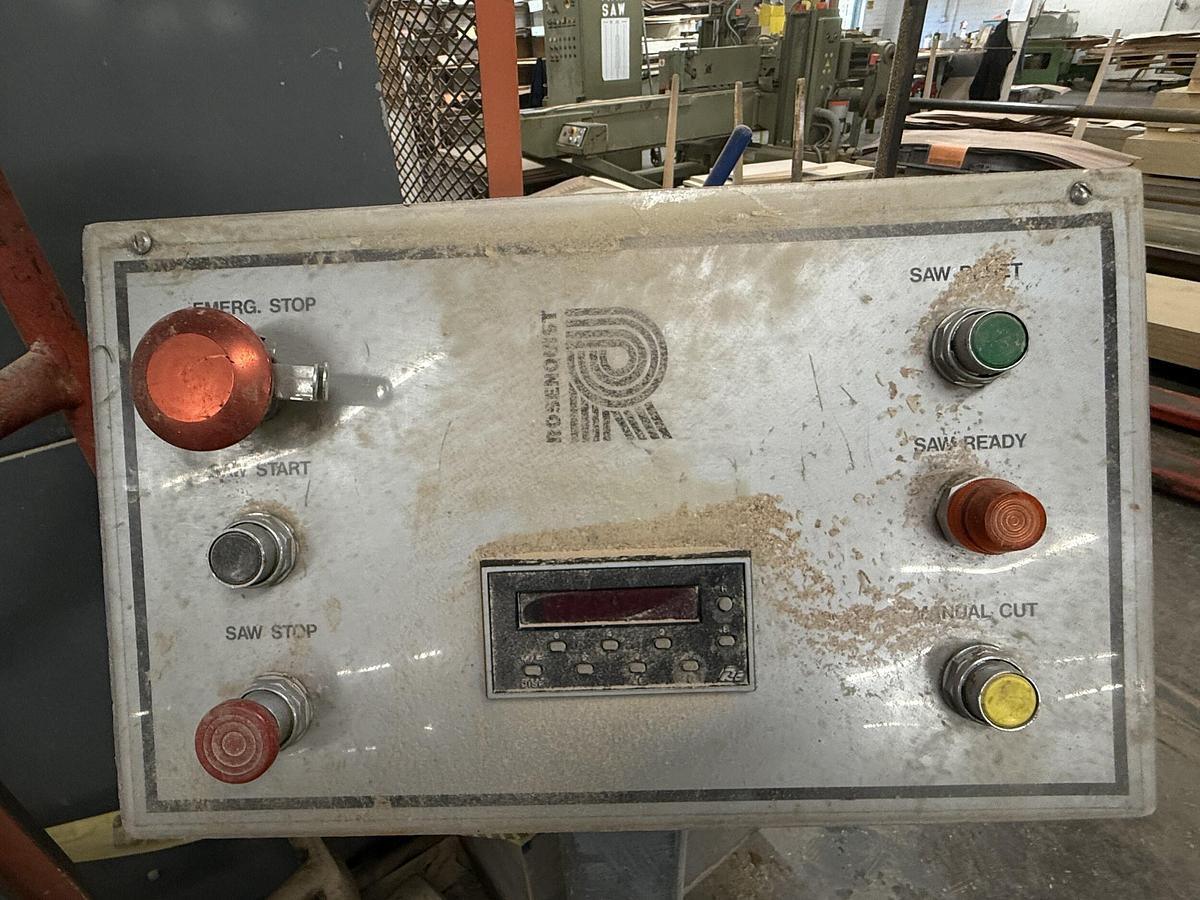 Used ROSENQUIST EF-100 ELECTRO-FLOW FEED-THROUGH RADIO-FREQUENCY GLUER