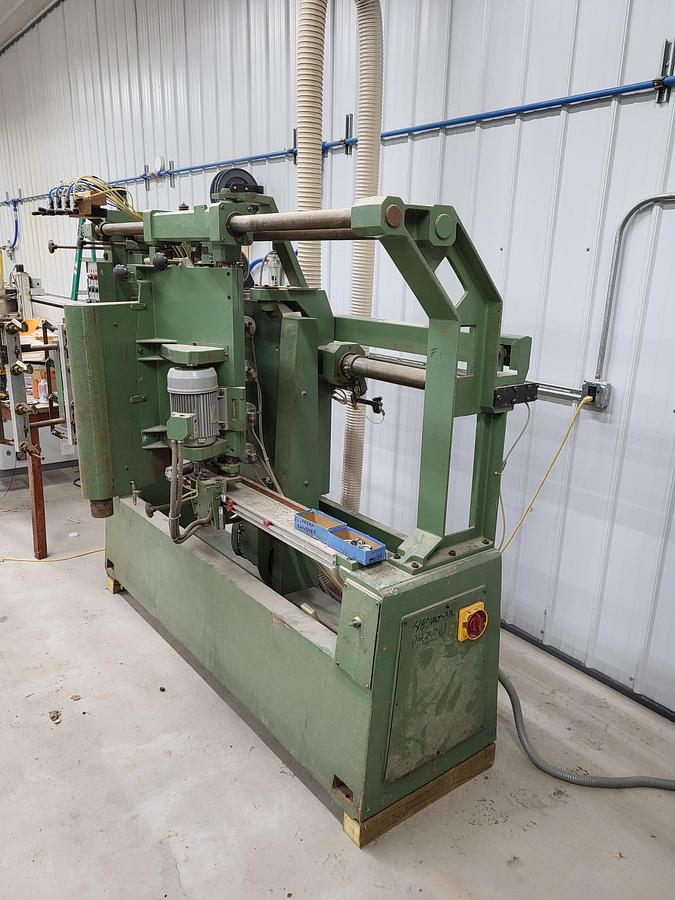 Used BACCI T4MO, 4-SPINDLE COPY SHAPER WITH SANDERS