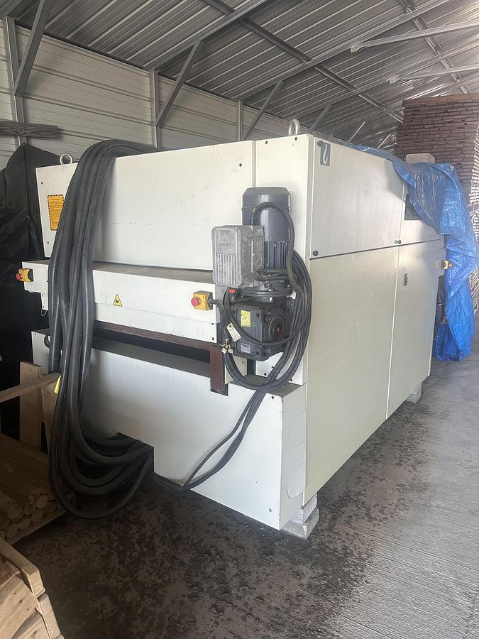 Used DMC UNISAND 2000-1, 52" 5-HEAD TOP AND 3-HEAD BOTTOM WIDE-BELT SANDER