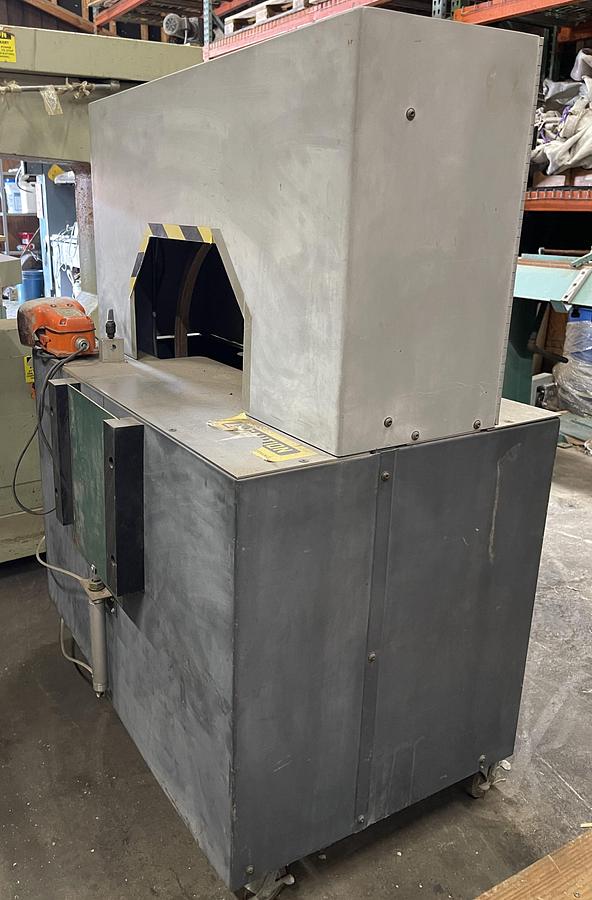 Used FELINS FLEX STRAP FEED-THRU STRETCH WRAP MACHINE