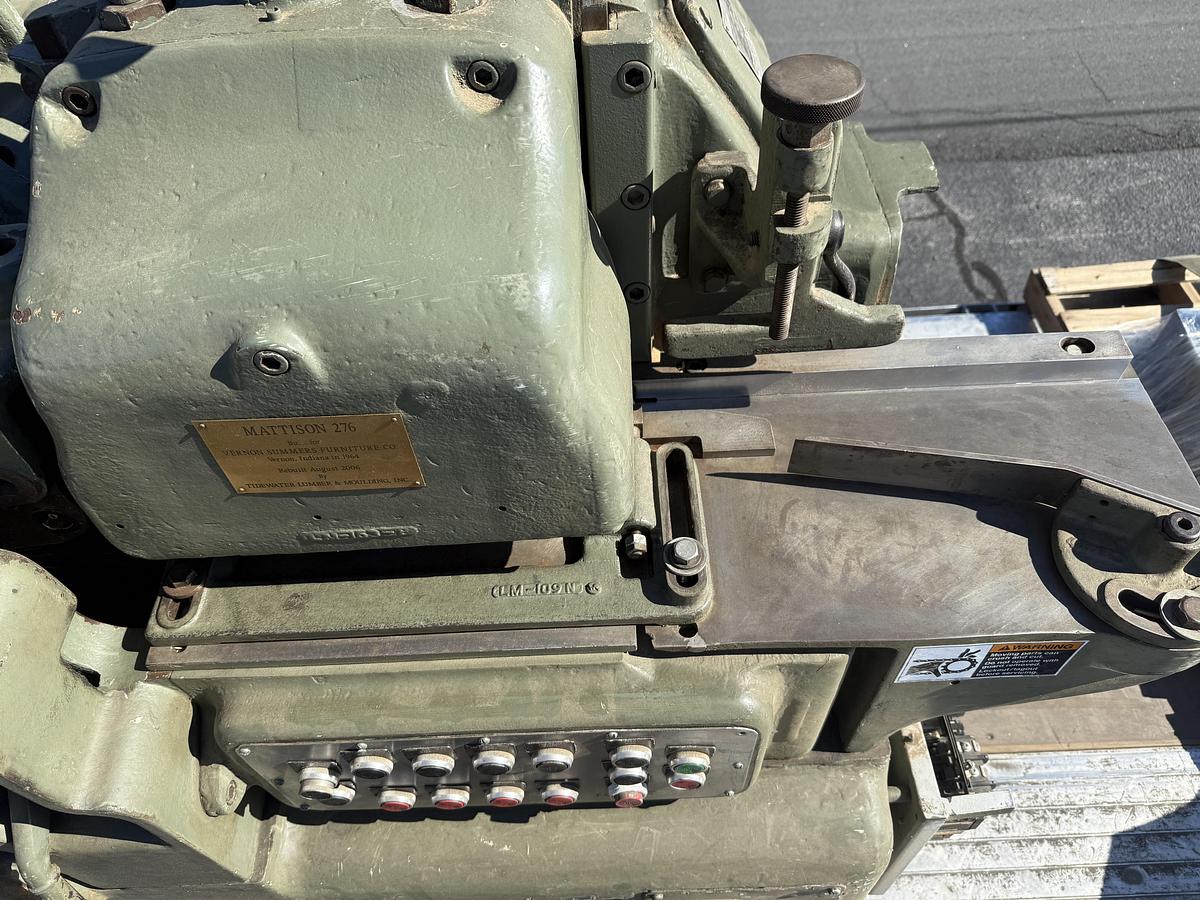 Used MATTISON 276 MOULDER