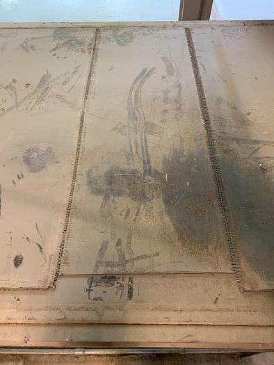 Used POWERED BELT CONVEYOR 36' LONG X 5' WIDE X 3-1/2' TALL