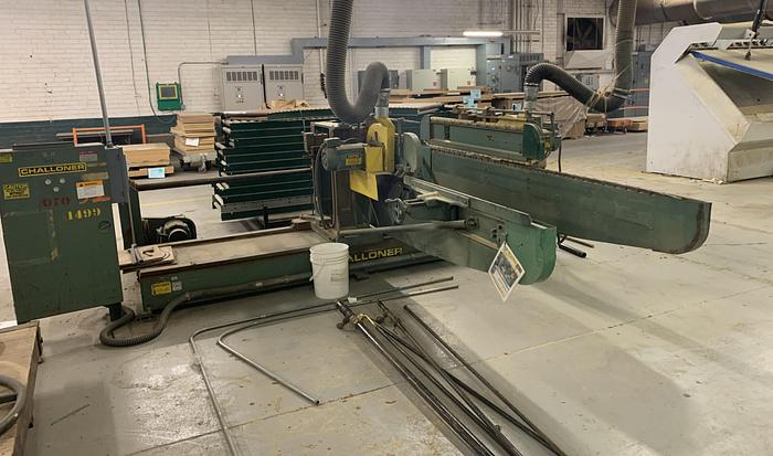 Used CHALLONER C522 DOUBLE-END TRIM SAW