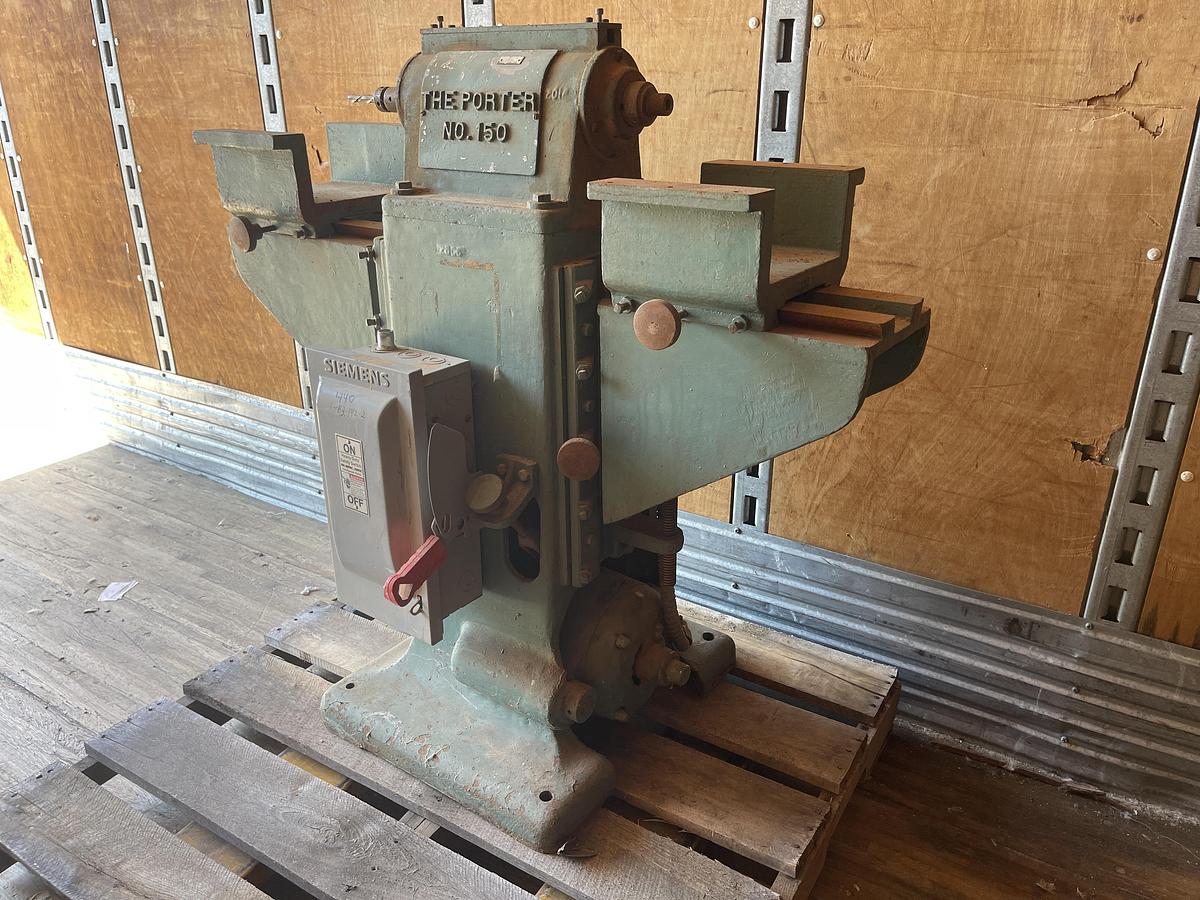 Used PORTER, NO. 150 DOUBLE-SIDED BUCK SHAPER
