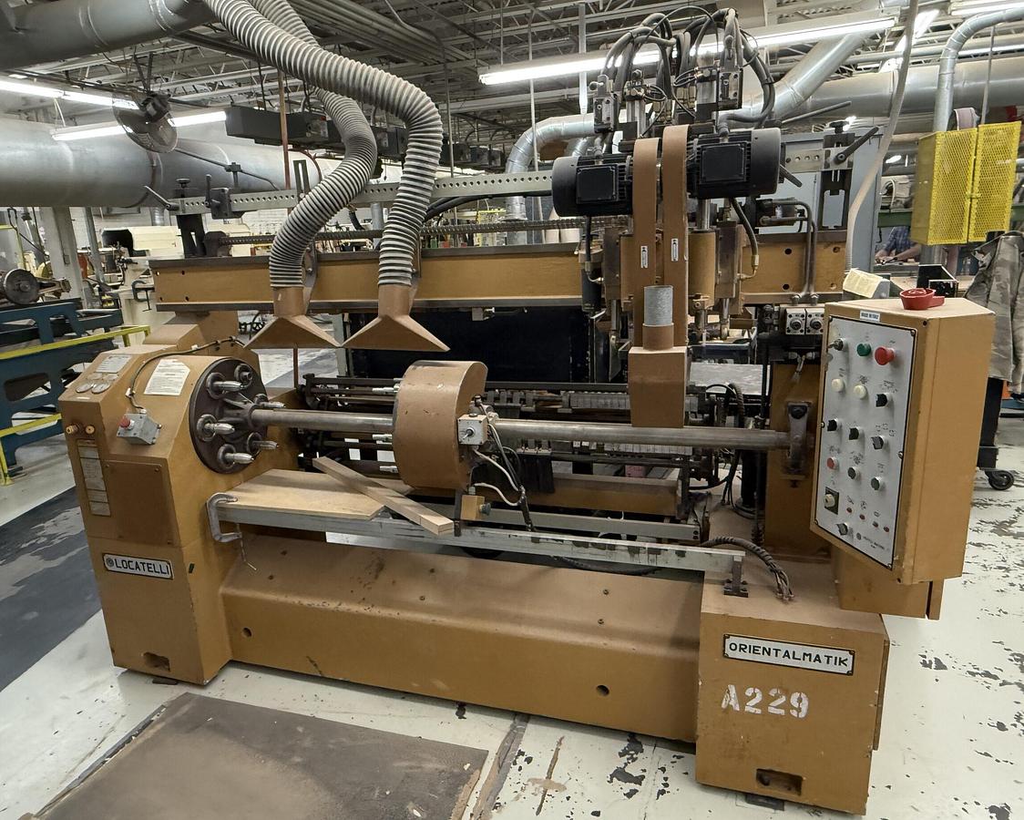 Used LOCATELLI, GRK-1350 TURNINGS SANDER
