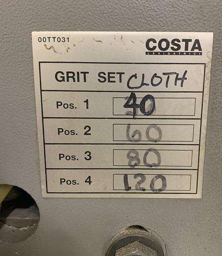 Used COSTA WW2-CCC-1350, 53" 3-HEAD WIDE-BELT SANDER