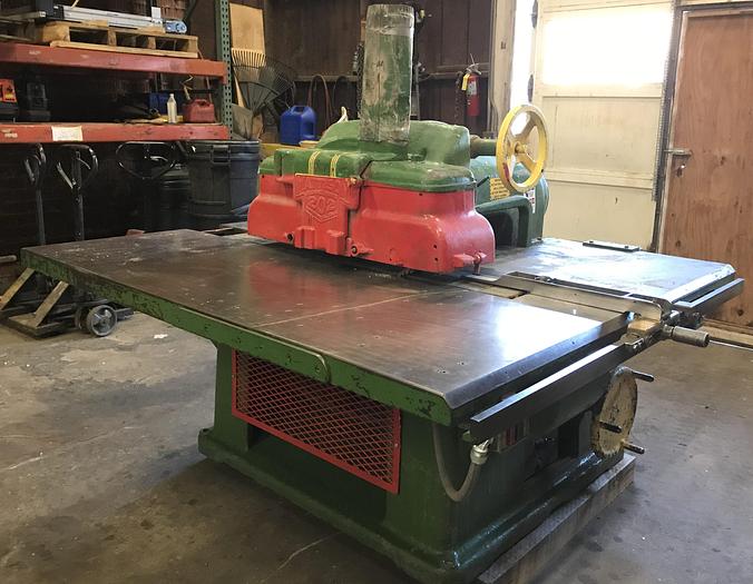 Used MATTISON 202 STRAIGHTLINE RIPSAW for Sale at Pruitt Machinery
