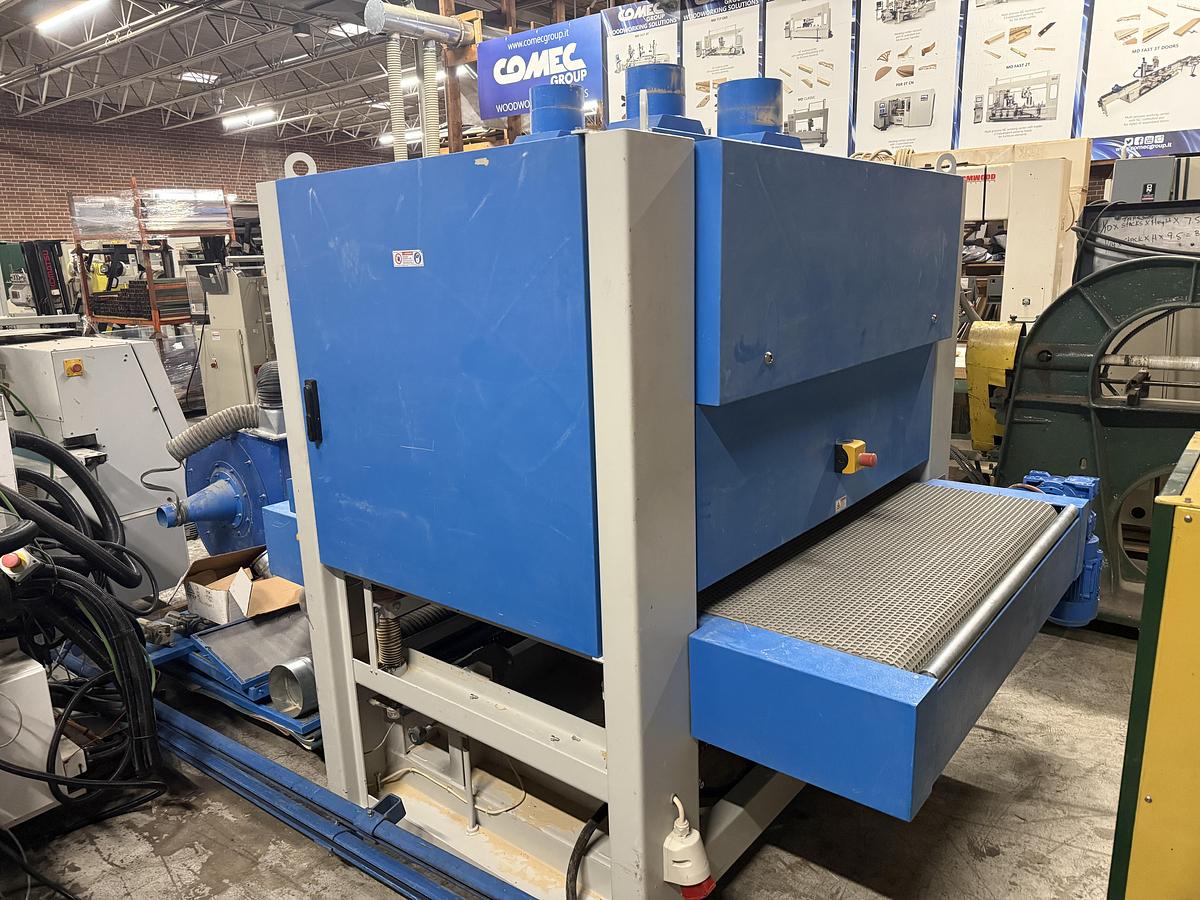 Used HOUFEK BULDOG 1300RC, 52" DOUBLE-HEAD WIDE-BELT SANDER