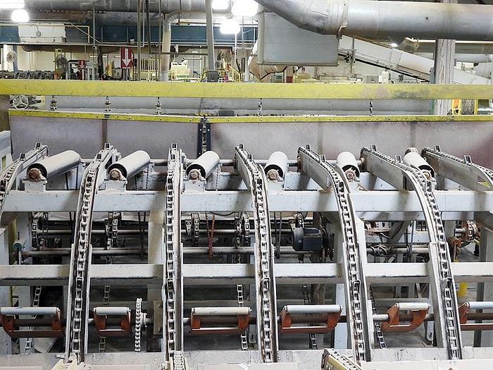 Used GRECON-DIMTER LUMBER MATERIAL-HANDLING SYSTEM / LUMBER-LINE SYSTEM FOR PLANER-LINE 