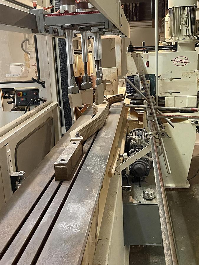 Used PADE UINZE 2 + 2 T LINEAR PROFILE SHAPER WITH SANDERS