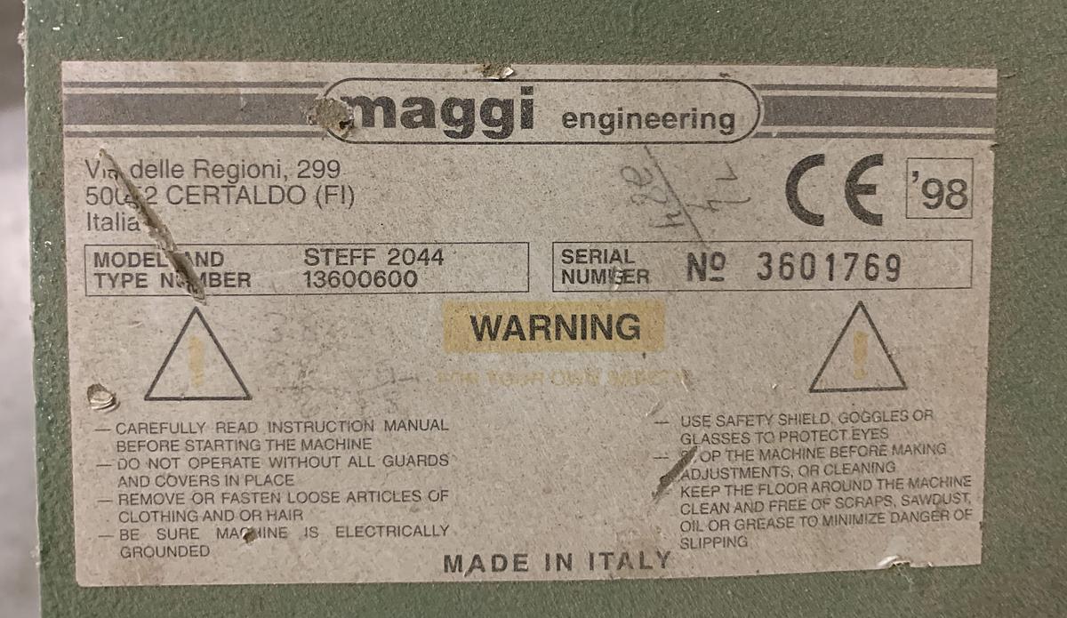 Used TANNEWITZ, XJ, VARIETY SAW WITH STEFF 2044, 4-ROLL FEEDER