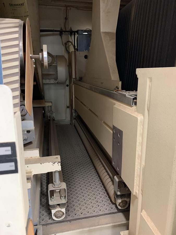 Used HEESEMANN LSM-8, 52", 4-HEAD WIDE-BELT FINISH SANDER