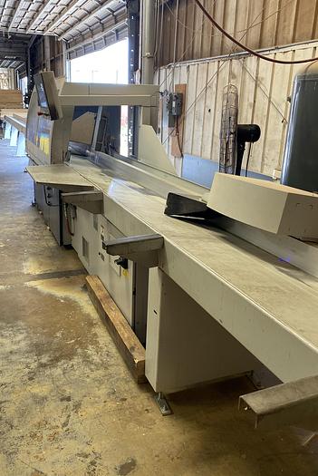 Used WEINIG OPTICUT S-90 OPTIMIZING CROSS-CUT SAW