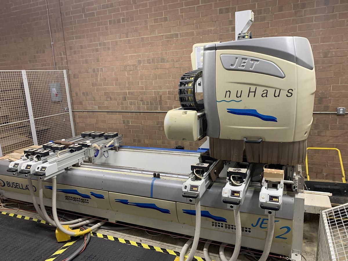 Used BUSELLATO JET 2 CNC MACHINE CENTER
